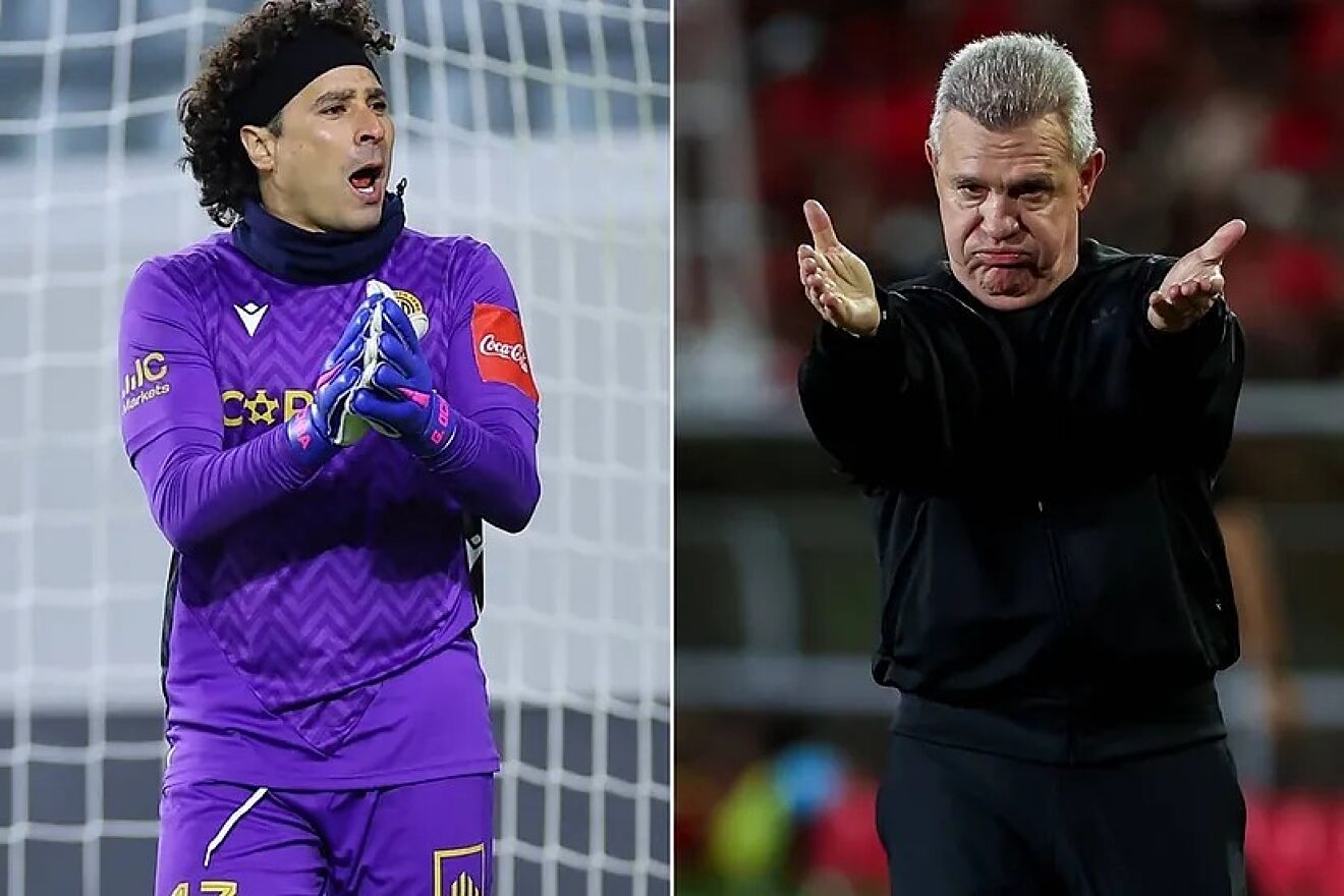 Memo Ochoa and Javier Aguirre.