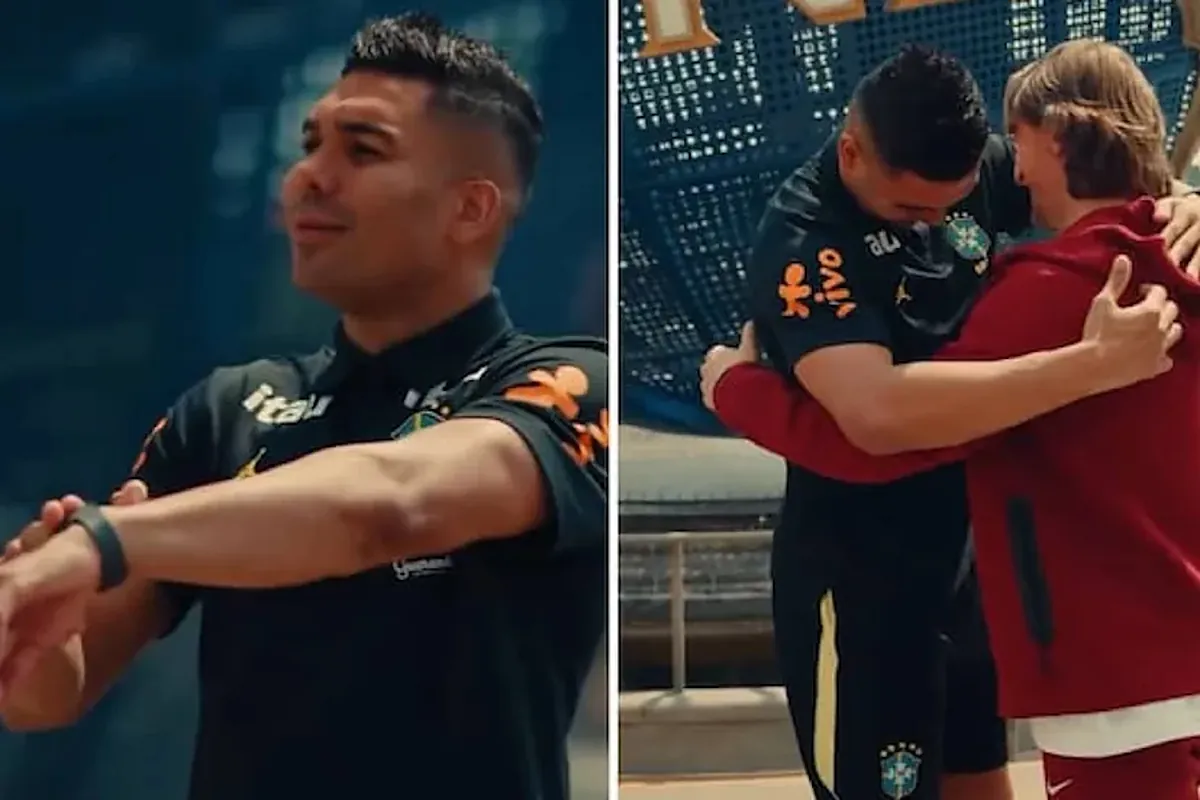 The emotional reunion between Casemiro and Modric in Orlando that excites Real Madrid fans