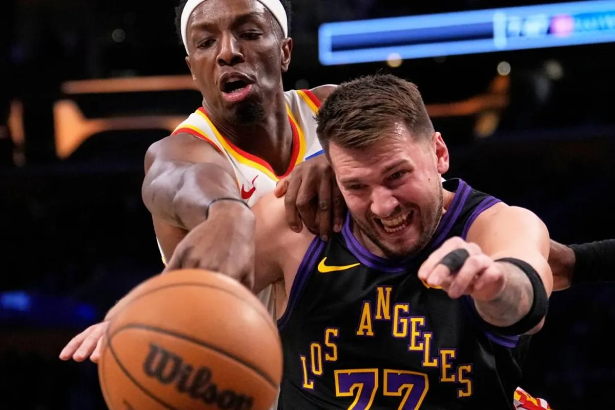 Doncic and LeBron combine for 58 points and recruit a giant to resurrect their Lakers