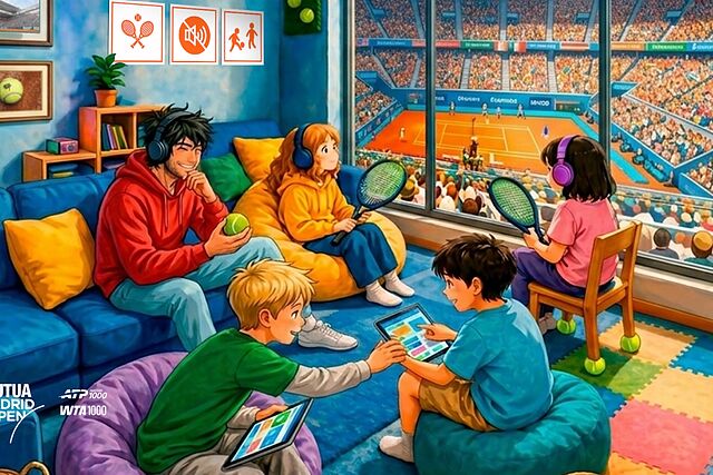 El Mutua Madrid Open incorpora medidas de accesibilidad para personas con autismo