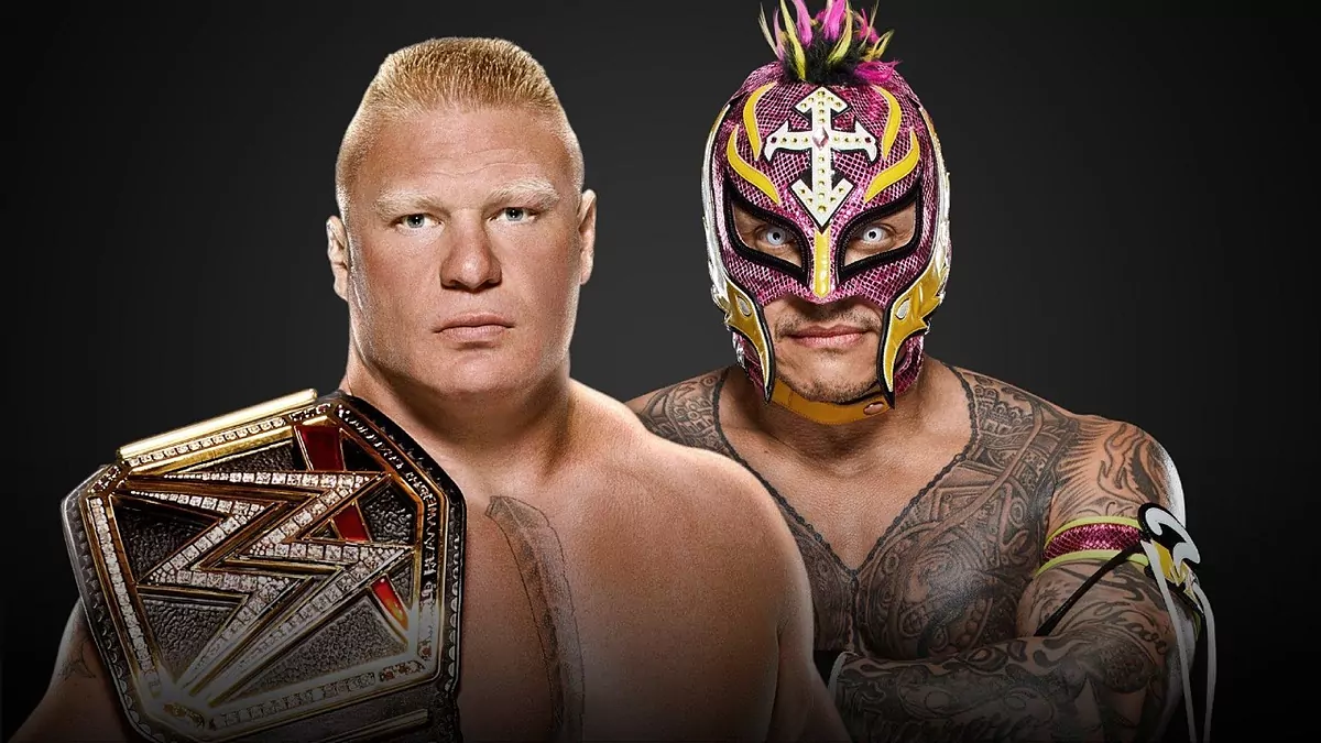 Rey Mysterio y Brock Lesnar se enfrentarán en un evento histórico