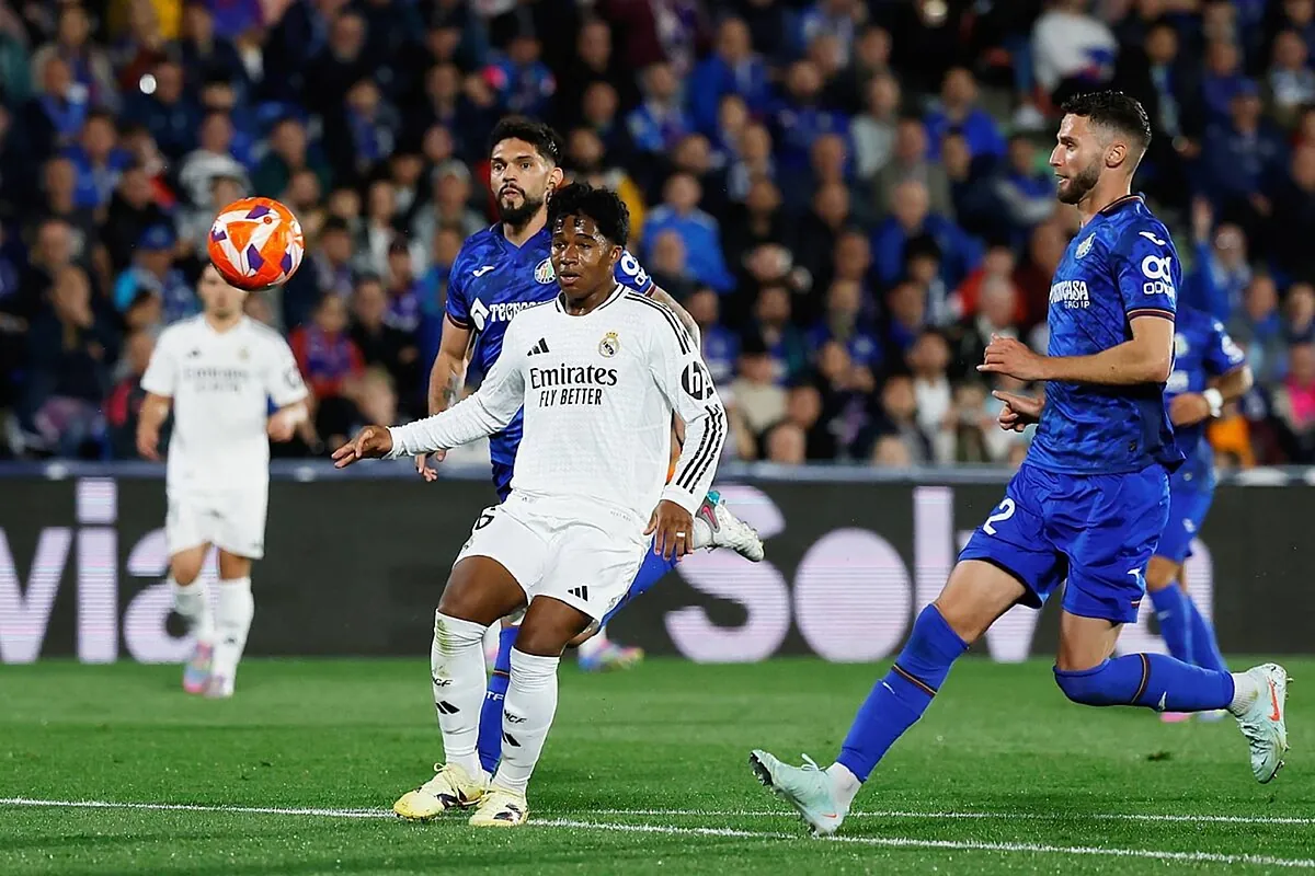 Endrick's 'curse' ends Real Madrid's winning streak against Getafe
