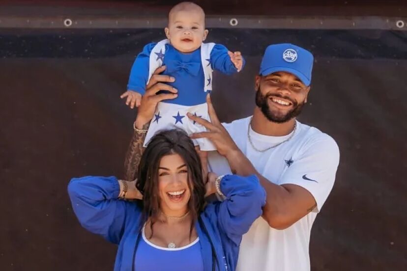 Dak Prescott shares adorable photo with his daughter to cheer himself up  after surgery | Marca