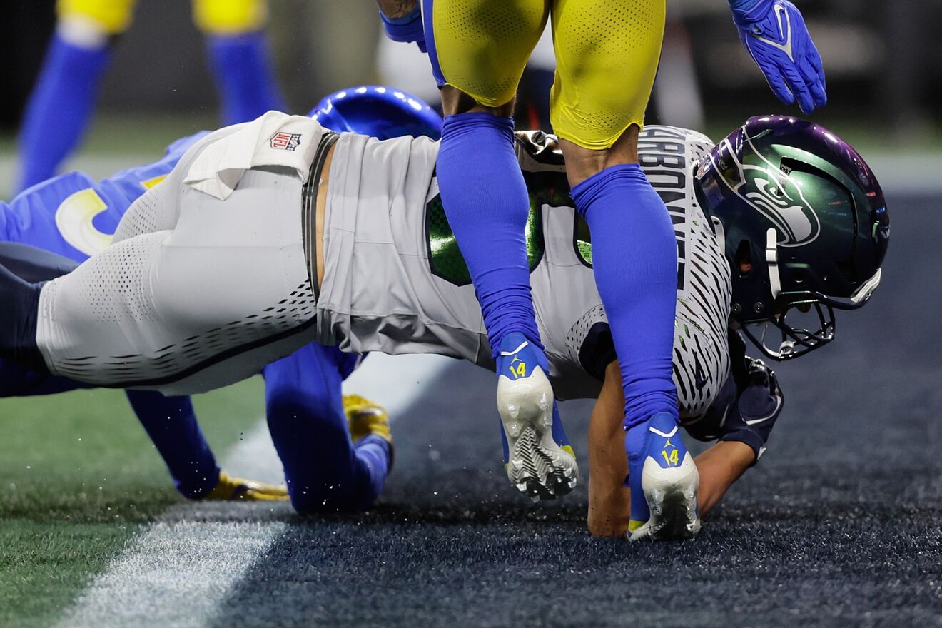 Zach Charbonnet was at the center of the controversial play that the...