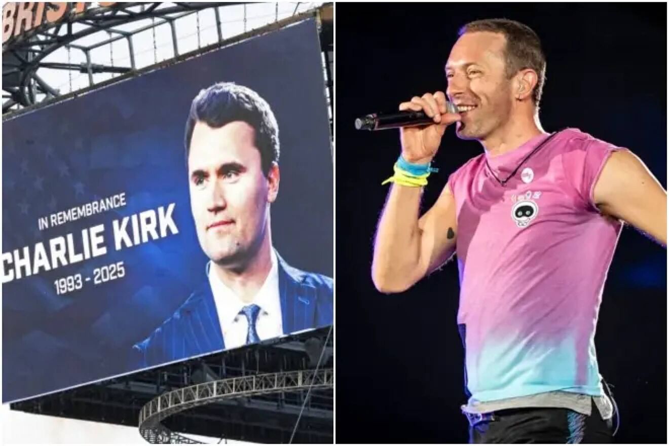 Chris Martin's message to Charlie Kirk's family