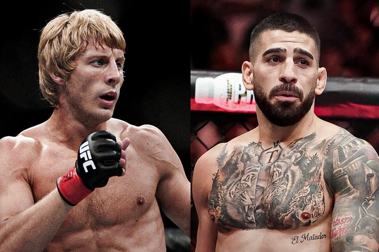 Paddy Pimblett and Ilia Topuria.