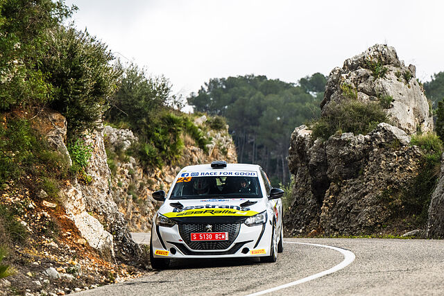 El Peugeot 208 Rally4 de Miguel Garc�a.