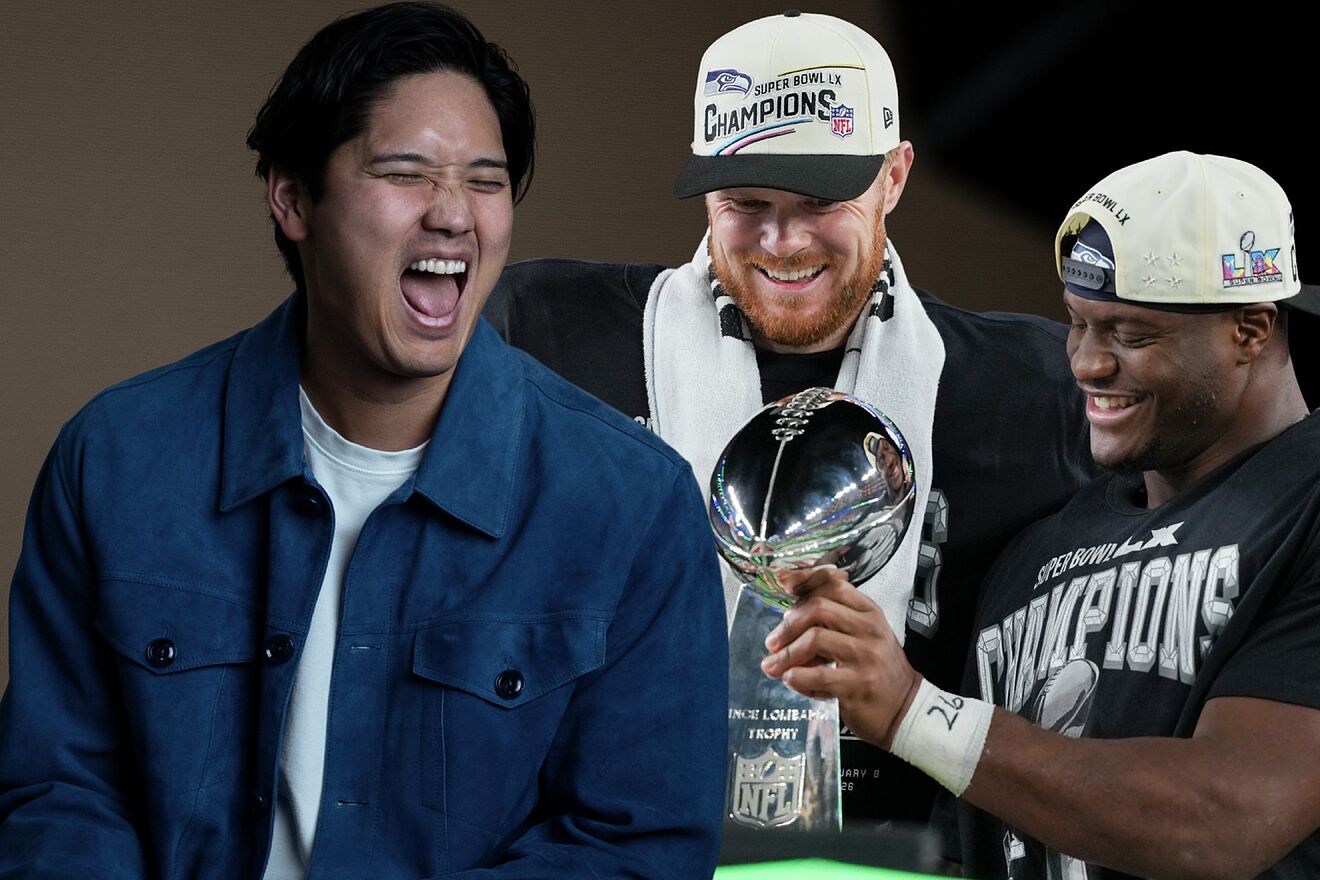 Shoehi Ohtani & Seattle Seahawks players