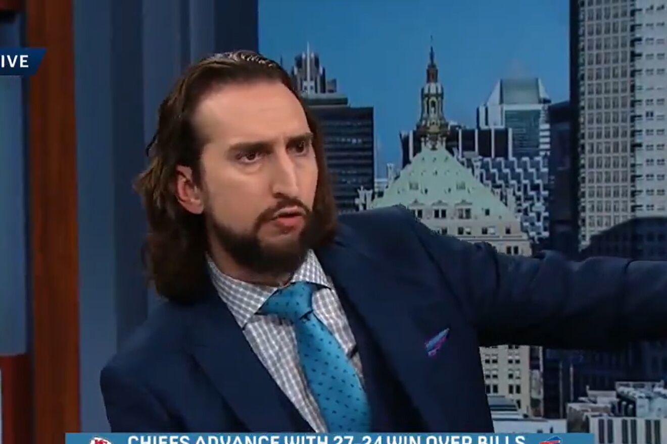 Nick Wright is rubbing salt in the wound of Bills fans