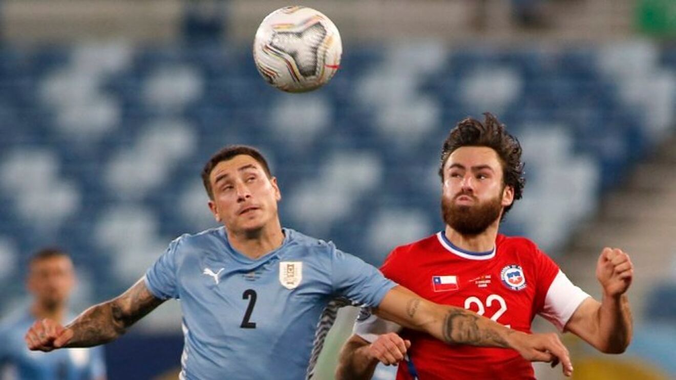 Uruguay y chle empataron en la tercera fecha de la Copa Am�rica.