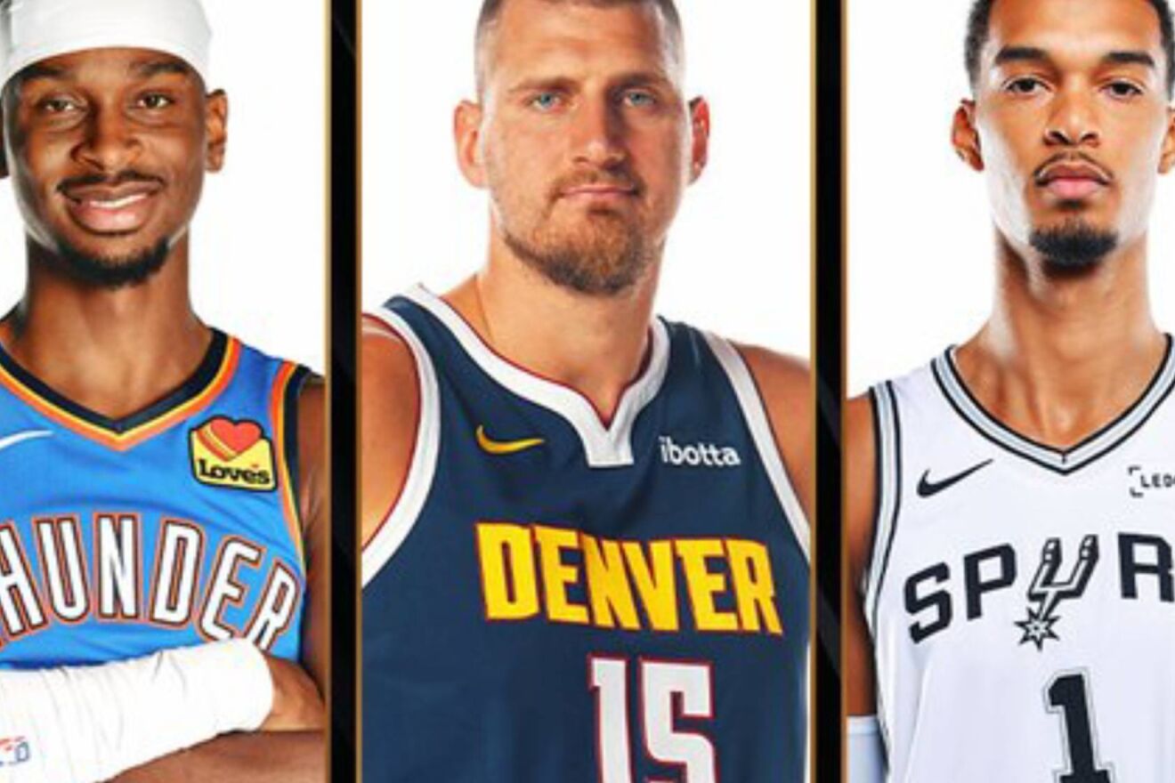 The NBA chooses the MVP finalists: Shai, Jokic and Wembanyama leave out Luka Doncic