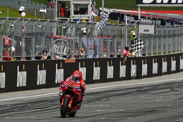 Marc M�rquez, en Austria.