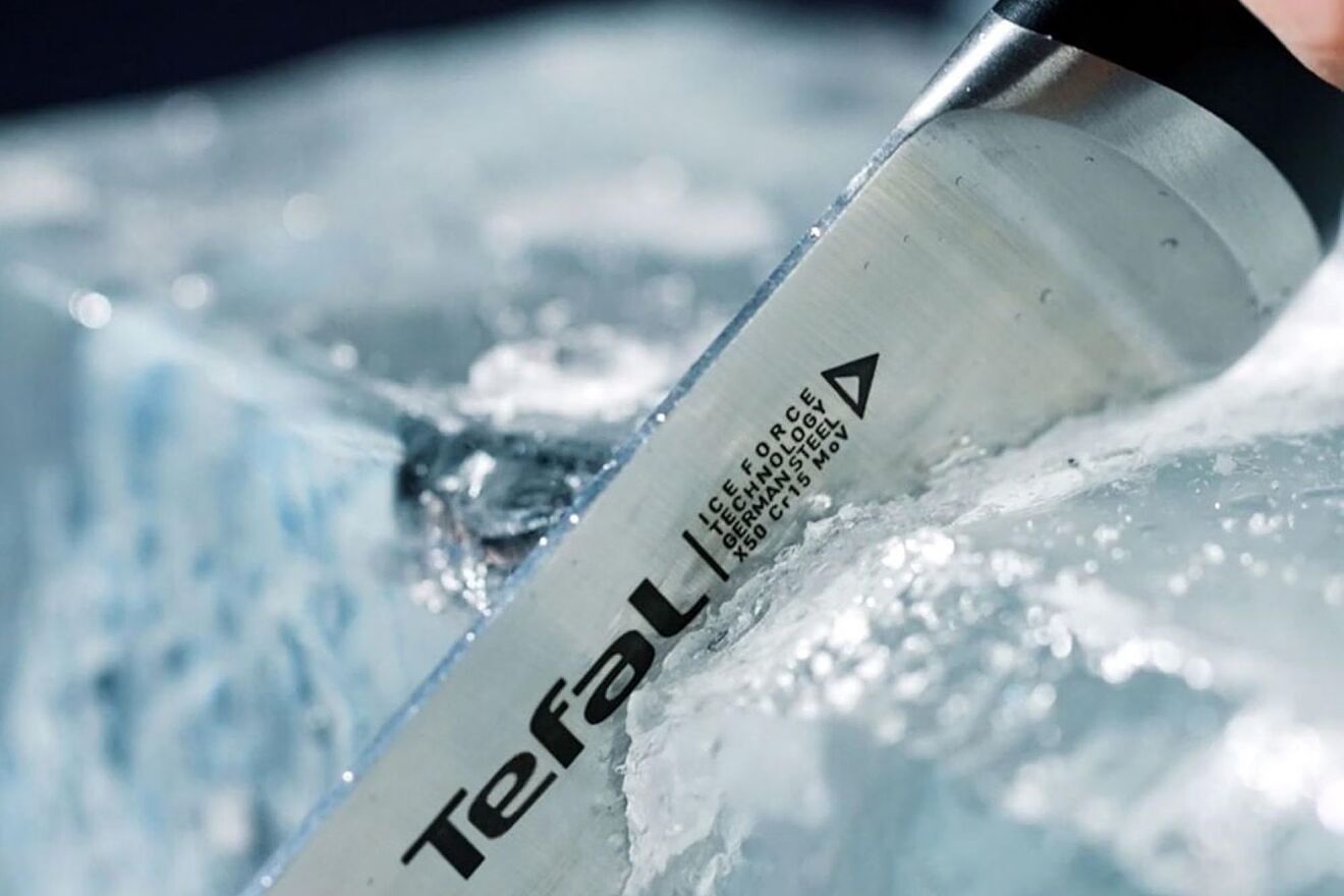 El cuchillo de Tefal.