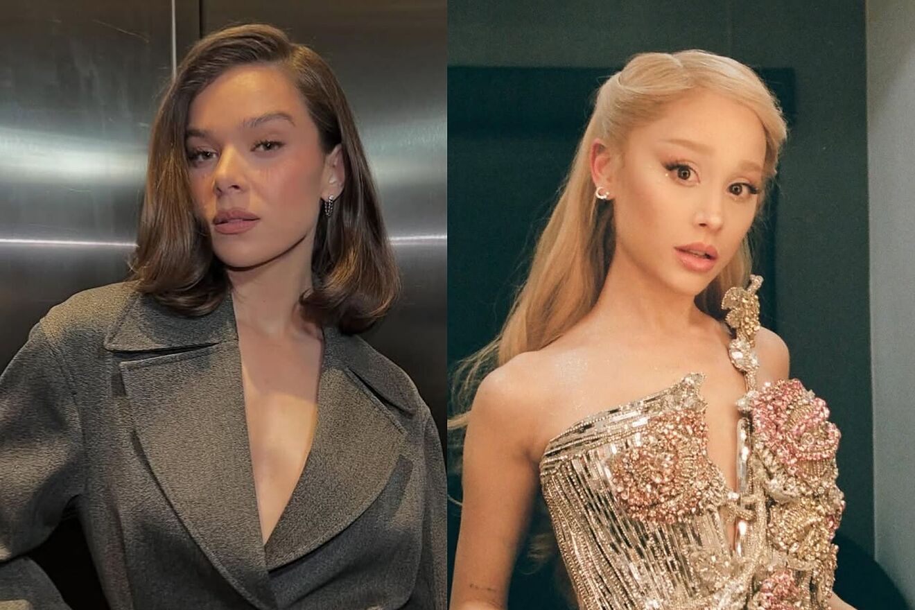 Hailee Steinfeld witnesses the return of Ariana Grande's iconic look