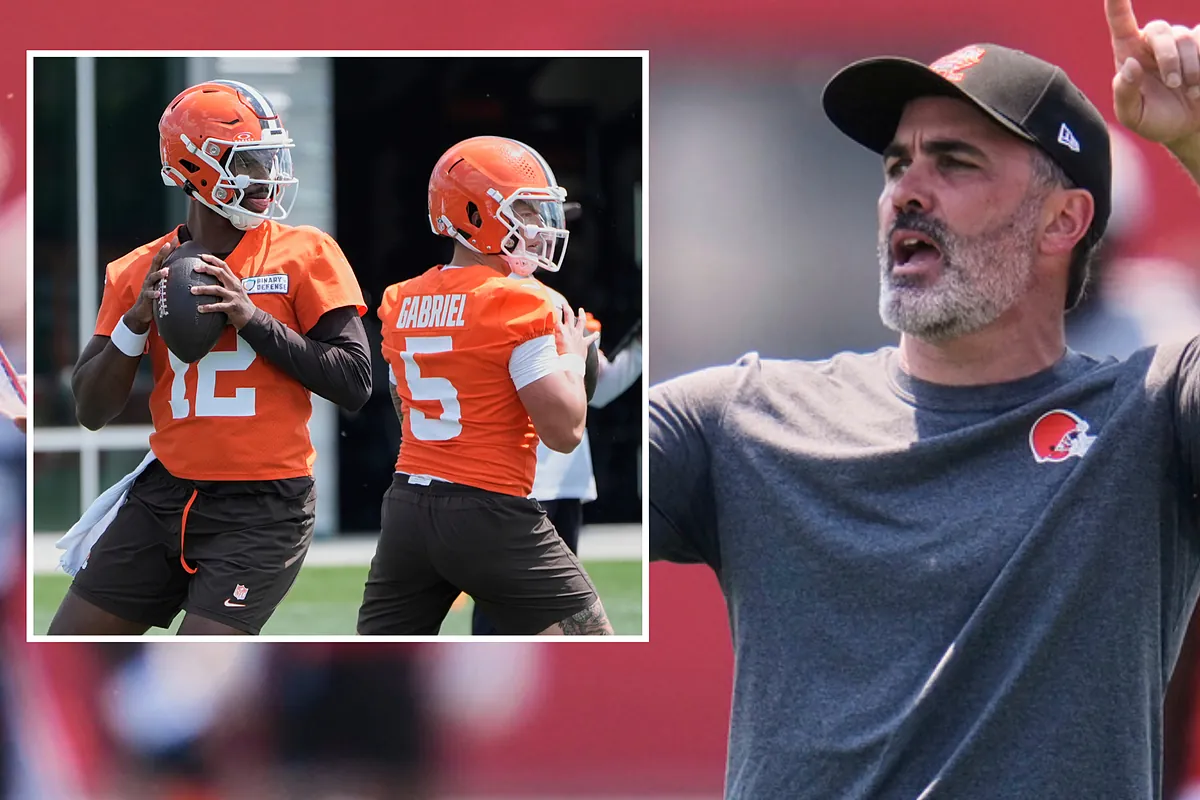 Kevin Stefanski is clear that Shedeur Sanders is not an NFL QB, and Dillon  Gabriel is the only one who can compete with Joe Flacco and Kenny Pickett |  Marca