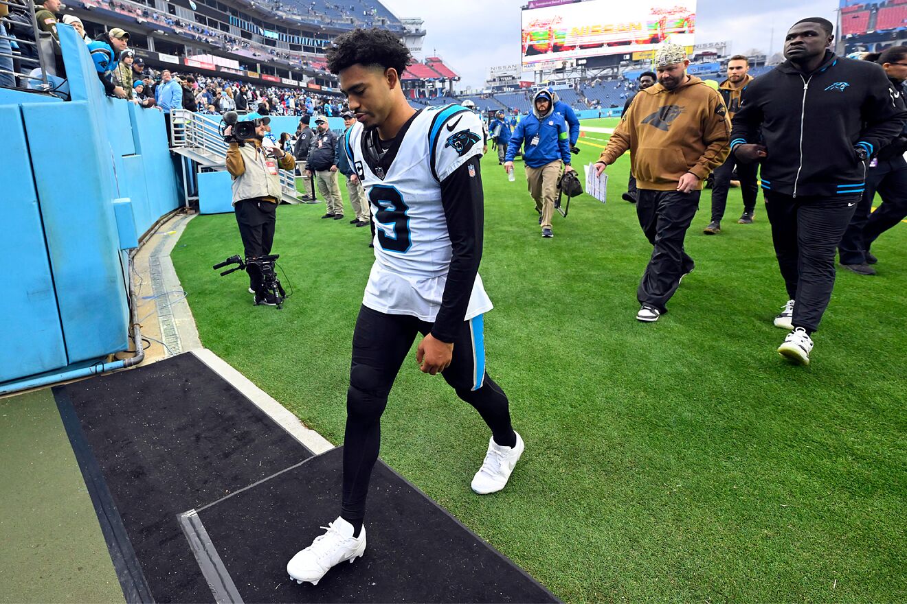 Young's rookie season hit a new low following the loss to Tennessee...