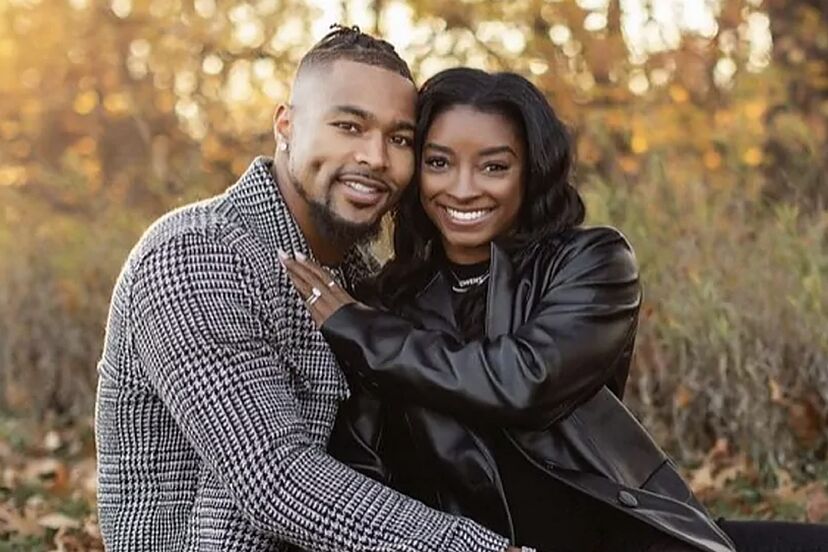 Jonathan Owens' gesture watching Simone Biles generates unusual fan reaction | Marca