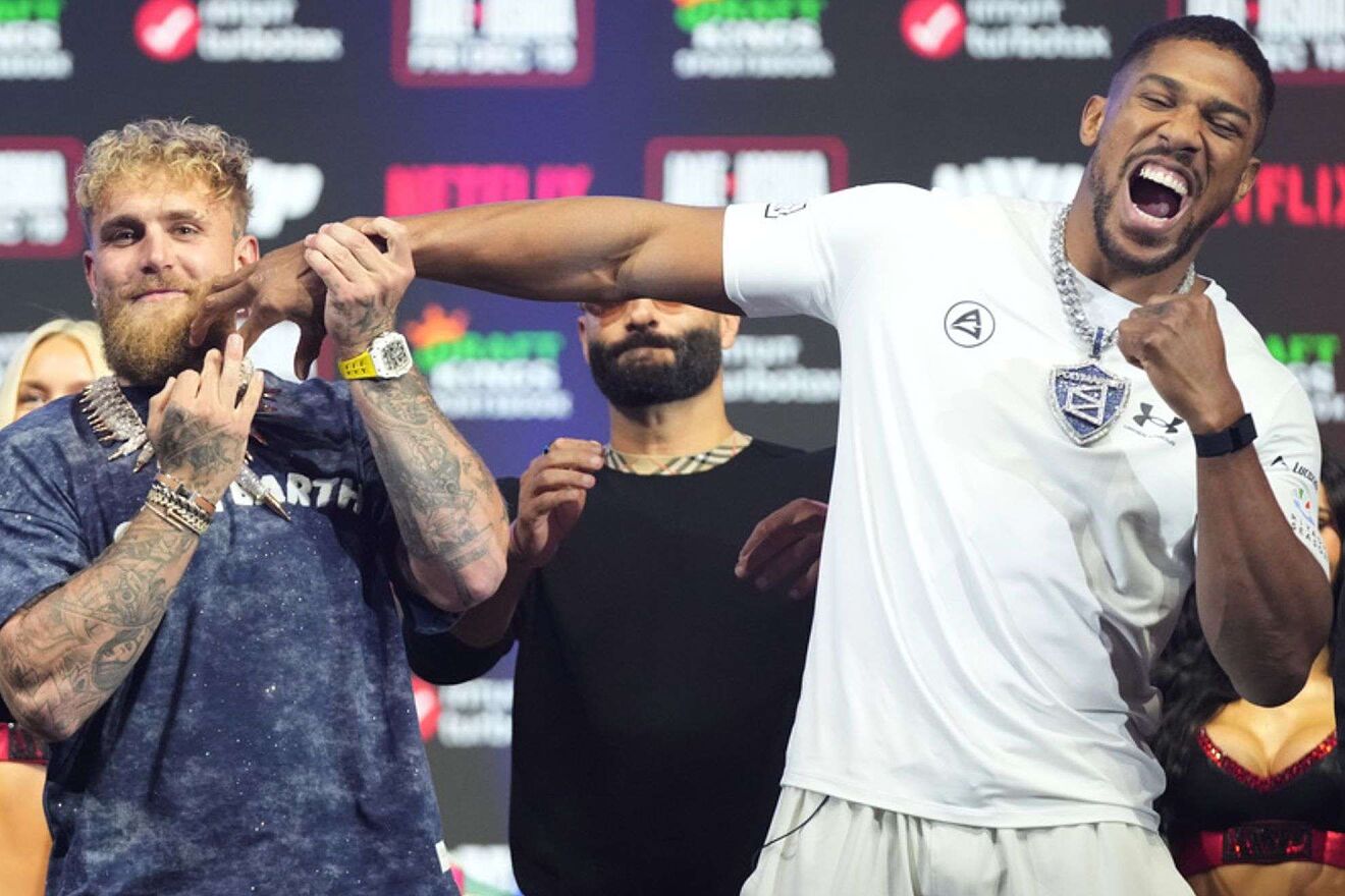 Jake Paul and Anthony Joshua fight have fans questioning the boxing...