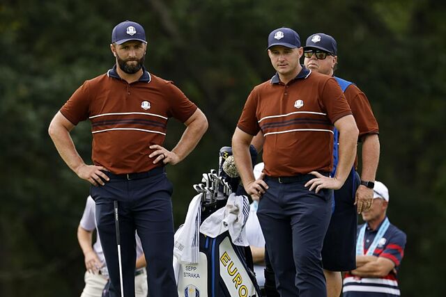 Jon Rahm y Sepp Straka, en los fourball del s�bado