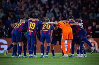 Jugadores del Barcelona