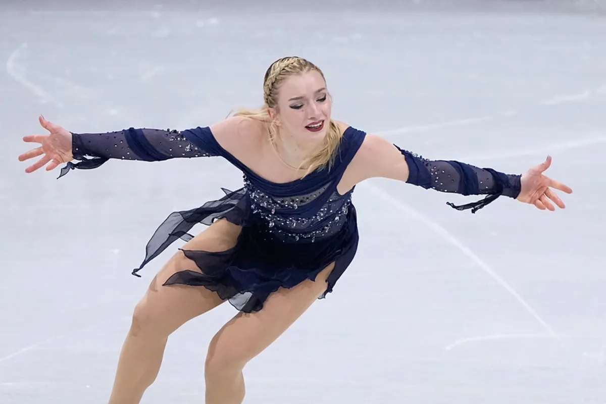 American gold medal winner Amber Glenn faces backlash over political comments and music rights dispute