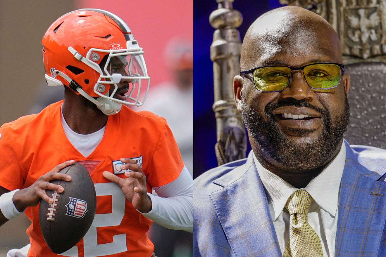 Shedeur Sanders' risky move at Browns minicamp catches Shaquille O'Neal ...