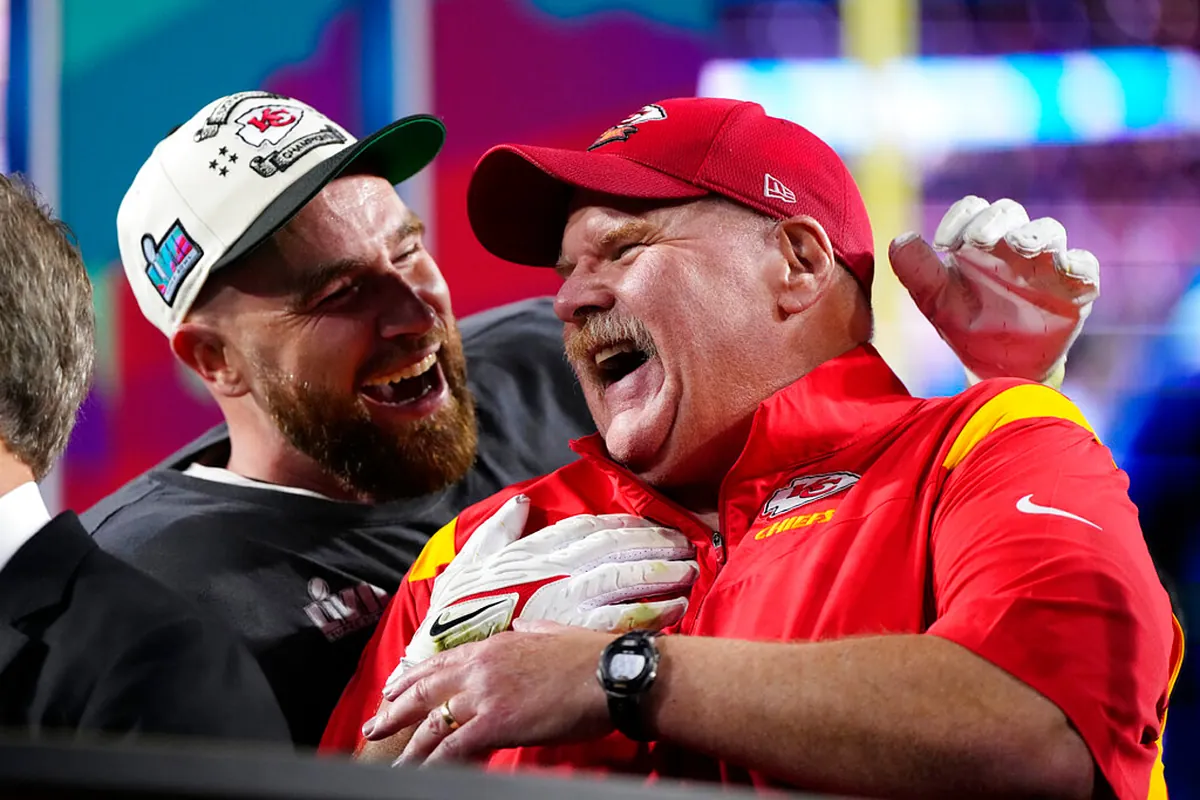 "Let's go": Andy Reid sends a message to Patrick Mahomes, Travis Kelce, and the Chiefs ahead of their game against the Texans