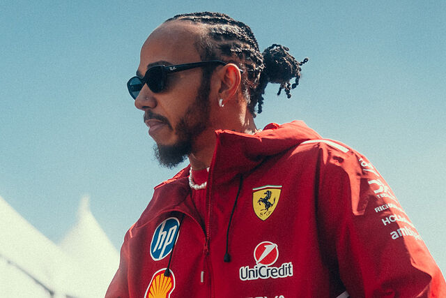 Lewis Hamilton, en el Aut�dromo Hermanos Rodr�guez.