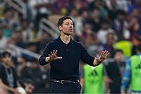 Xabi Alonso durante su �ltimo encuentro  dirigiendo al Real Madrid