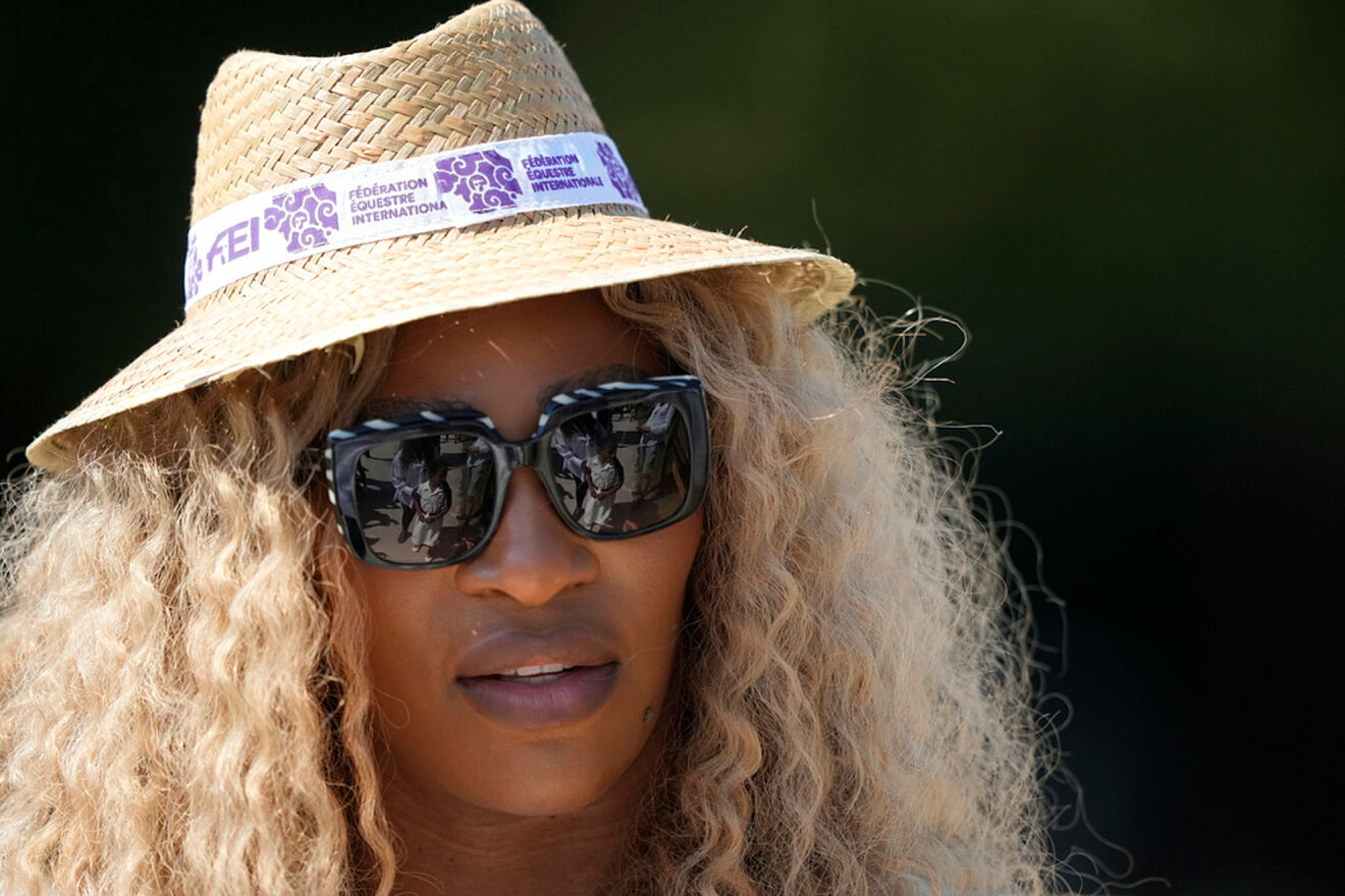 Serena Williams made Jennifer Brady nervous.