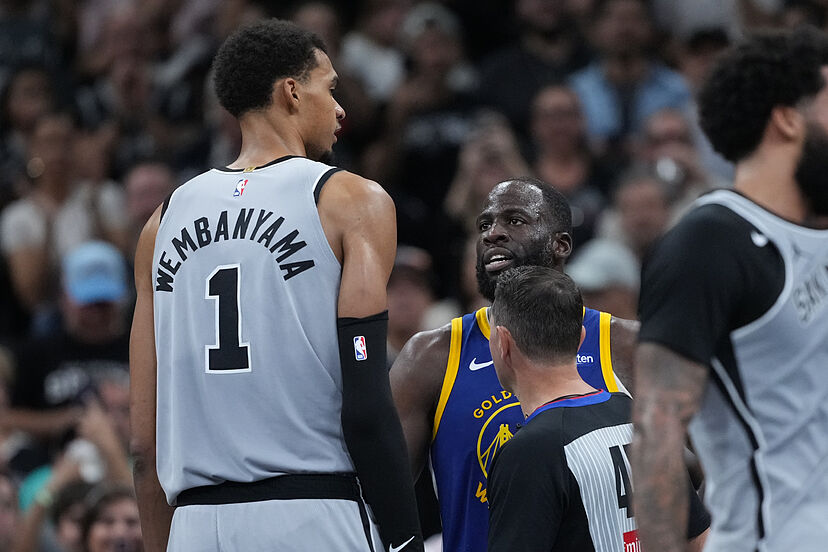 Audio revealed of what Victor Wembanyama said to Draymond Green after  dunking on him | Marca