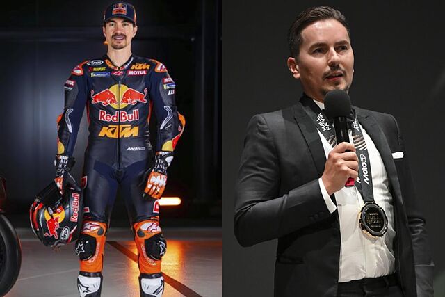 Maverick Vi�ales y Jorge Lorenzo.