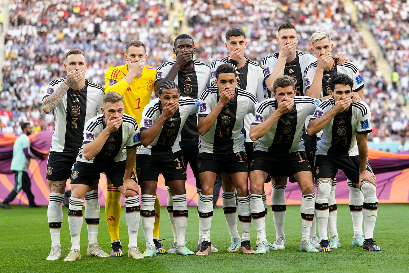 Germany's protest in Qatar: Denying us the 'One Love' armband is the...