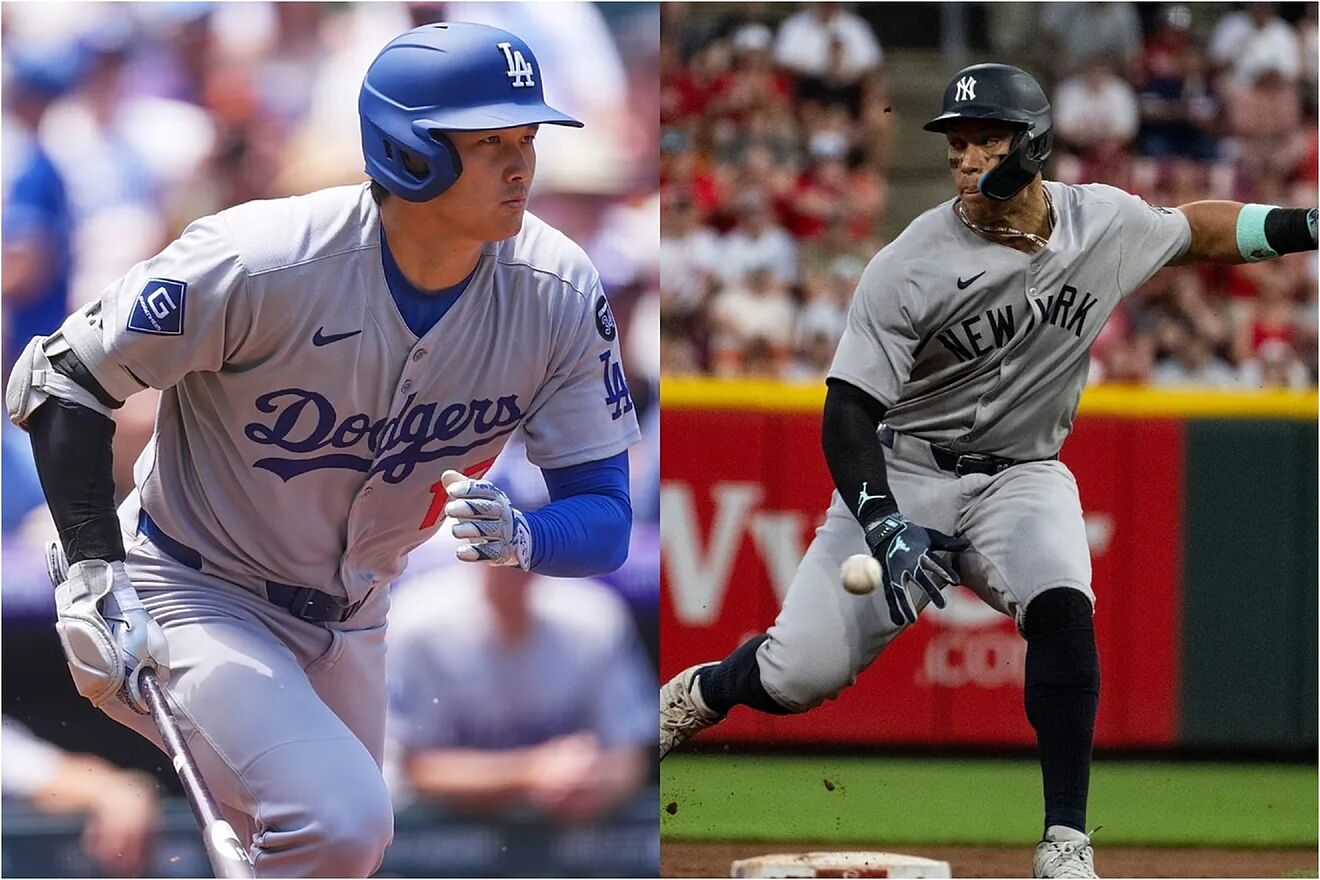 Shohei Ohtani and Aaron Judge the first invitees to the Major League...