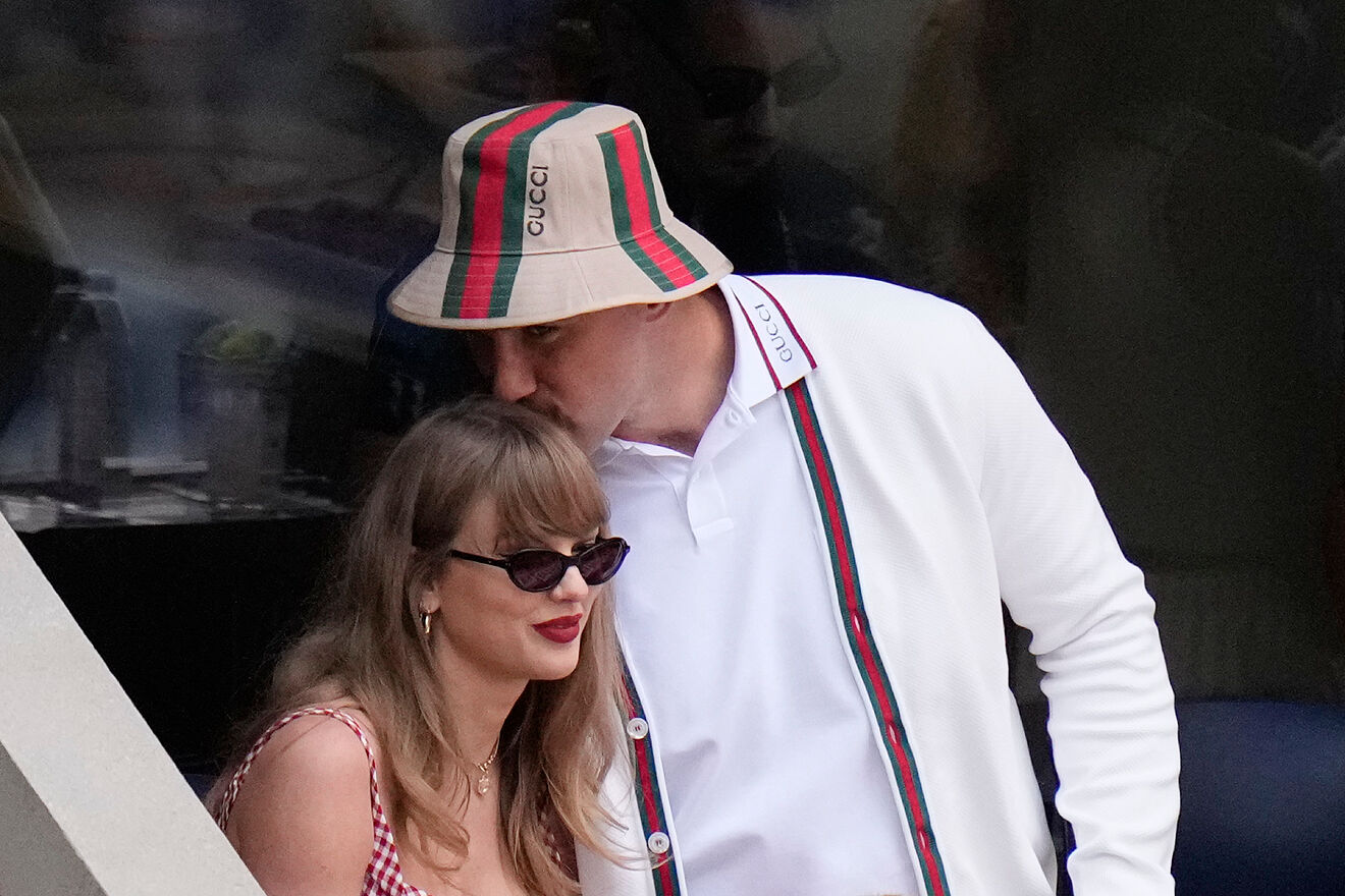 Taylor Swift and Travis Kelce