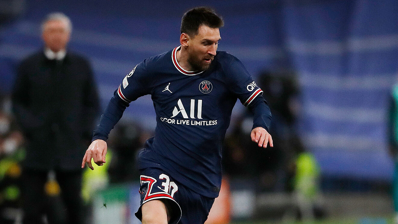 Messi with PSG