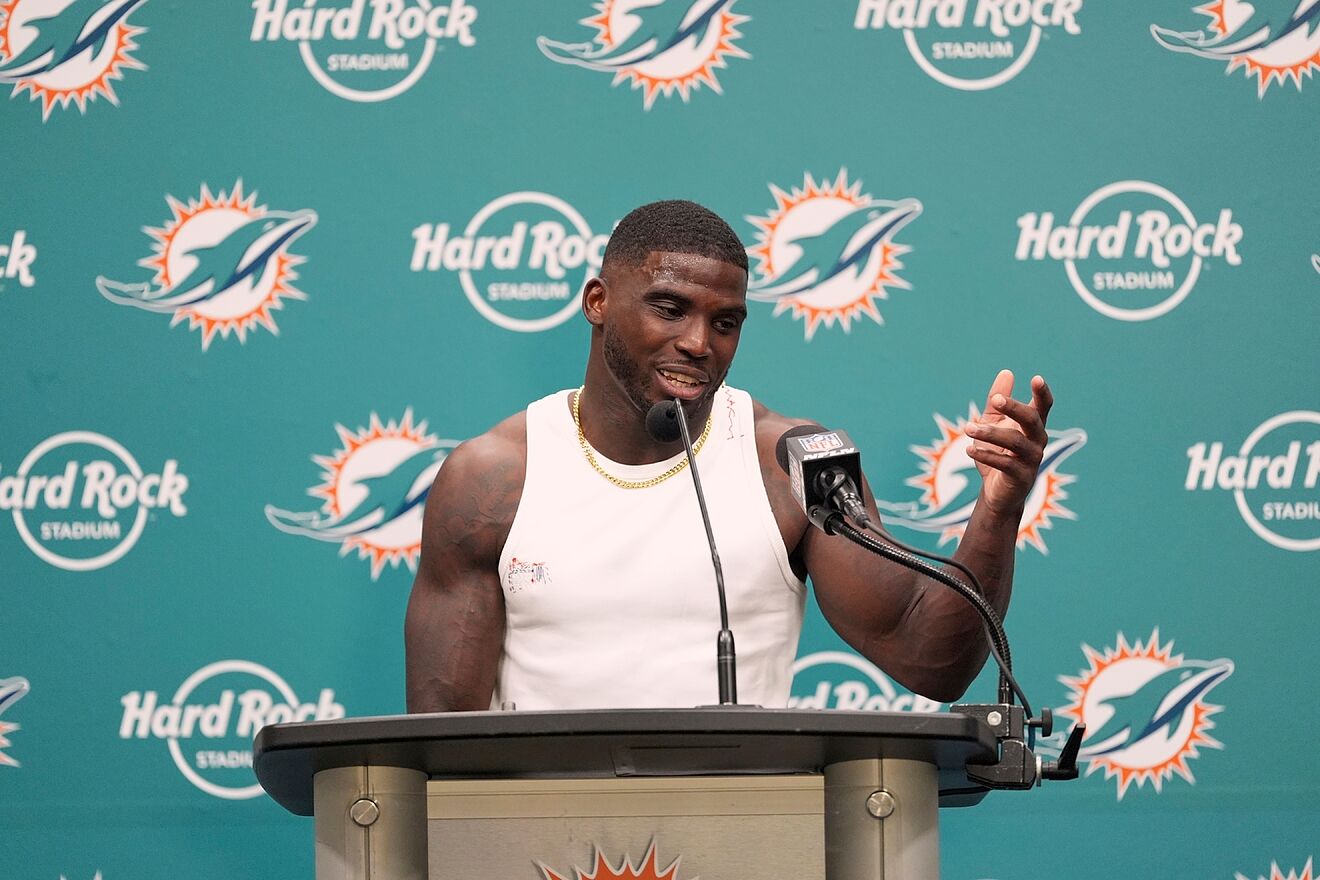 Miami Dolphins' Tyreek Hill