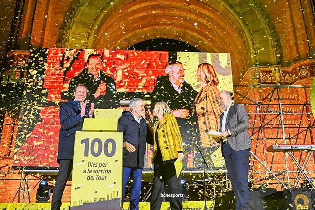 El Tour, a cien d�as de llegar a Barcelona.