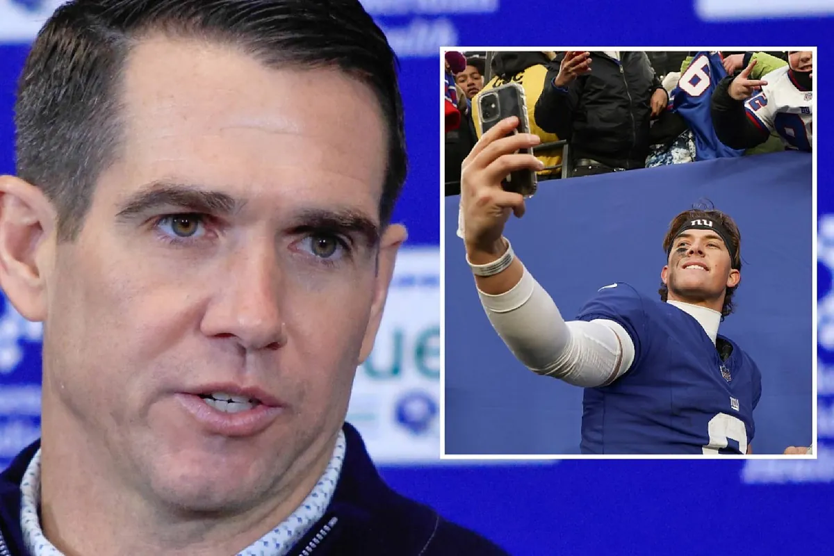 Jaxson Dart's strong message to Joe Schoen after the New York Giants' victory over the Dallas Cowboys