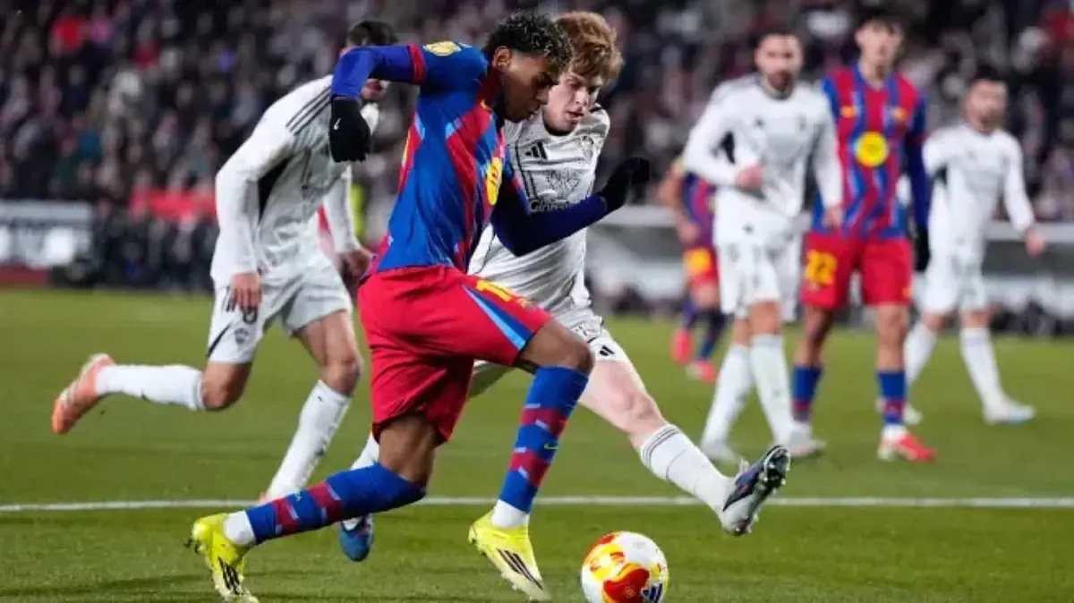 Lamine Yamal drives Barcelona to the Copa del Rey semifinals