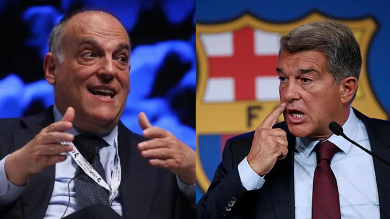 Tebas y Laporta