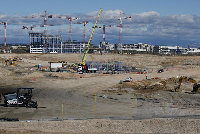 Panor�mica del MadRing en su zona permanente.