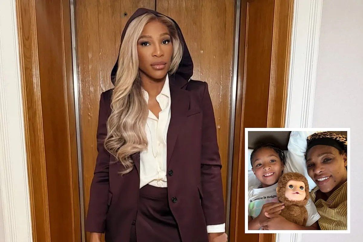 Serena Williams faces an unexpected challenge with her daughter Olympia outside the home