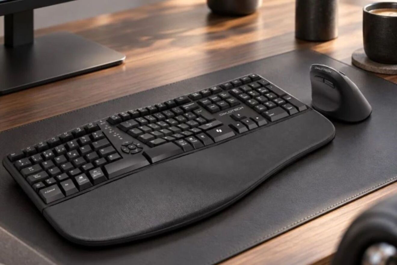 PcComponentes rebaja un 20% este combo de teclado y ratón ergonómicos.