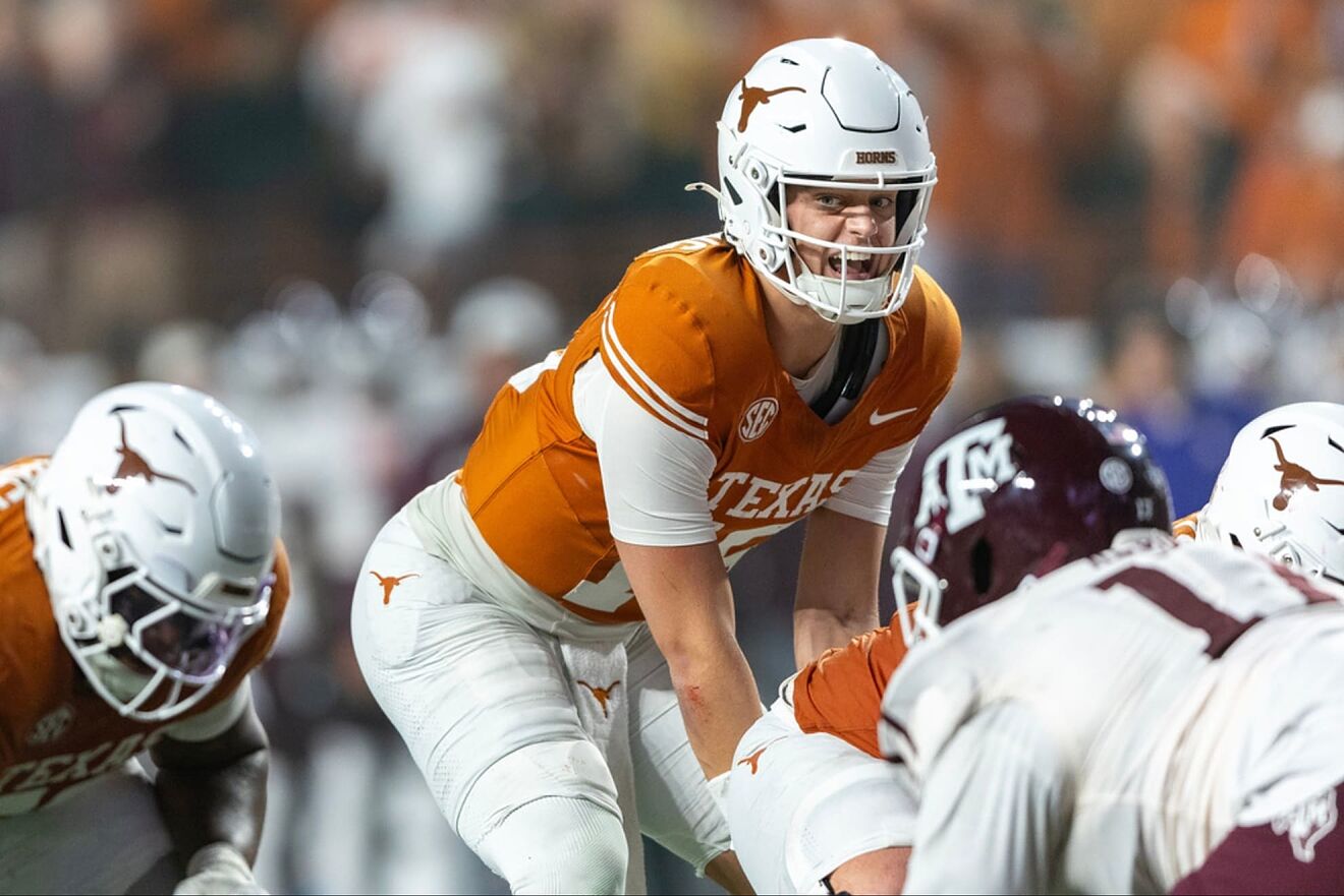Texas star quarterback Arch Manning.
