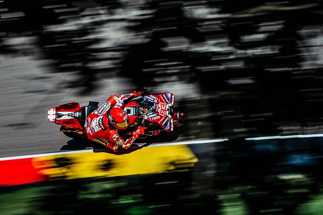 Marc M�rquez, en Sachsenring.