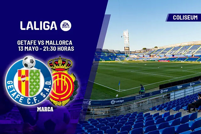 Getafe CF contra RCD Mallorca hoy en LaLiga