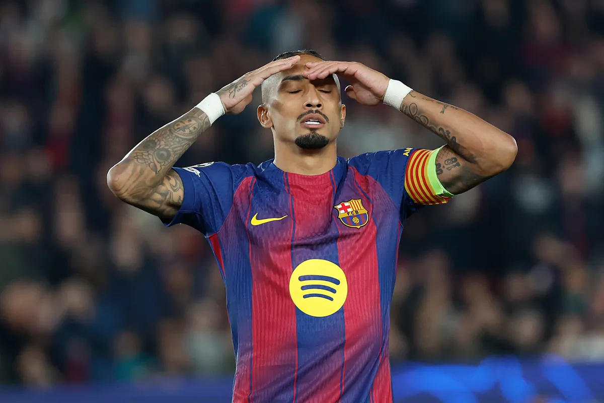 The severe suspension Raphinha faces for claiming that referees robbed Barcelona in the Champions League