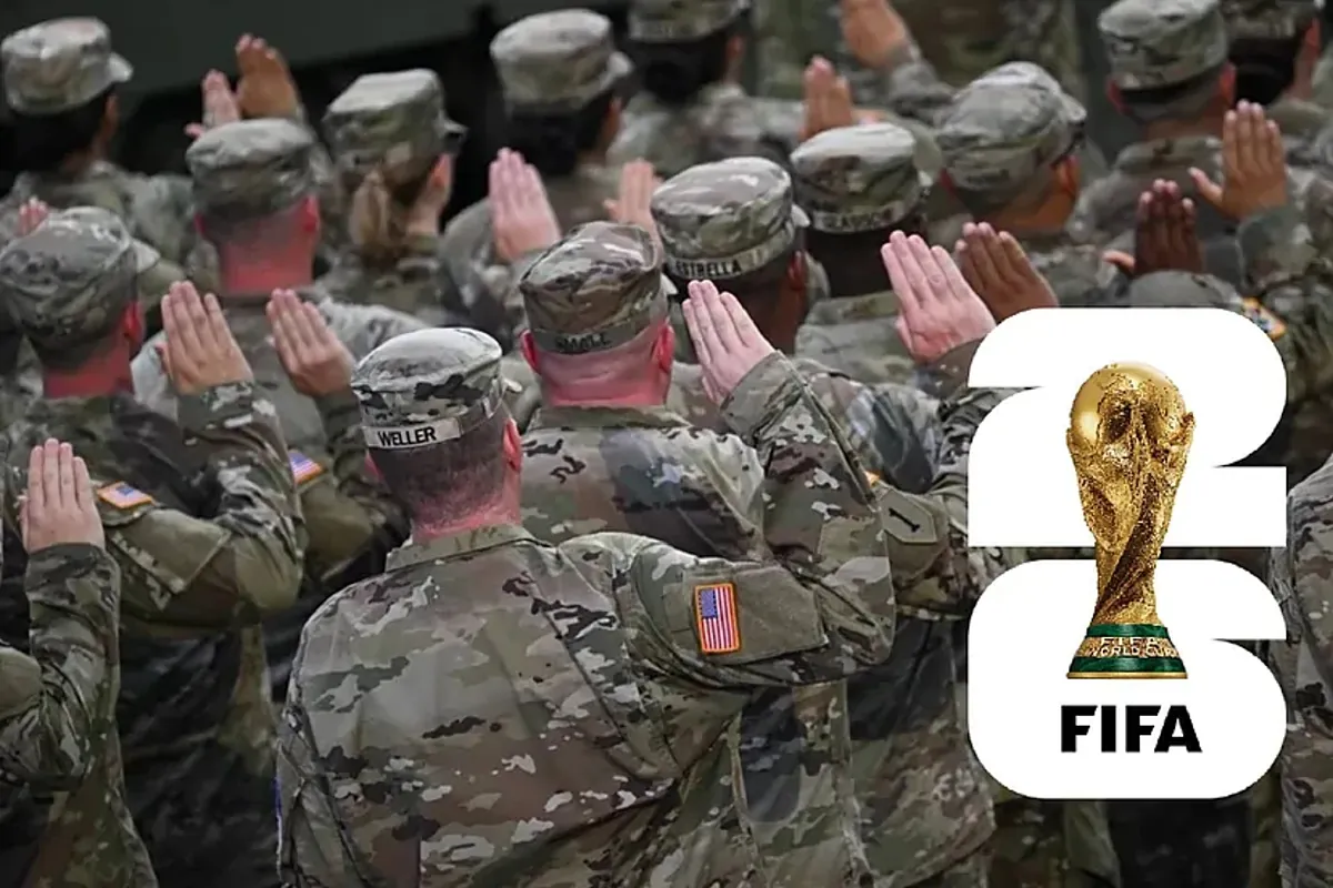 US soldiers will enter Mexico to train Mexicans for the 2026 World Cup