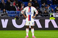 Endrick durante el partido frente al PSG.